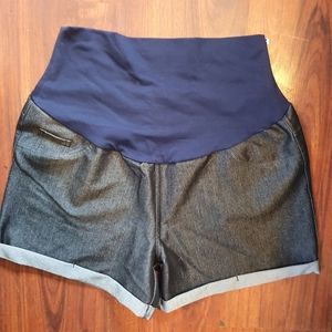 NWT ECAVUS dark blue like Jennings  maternity shorts SZ Small